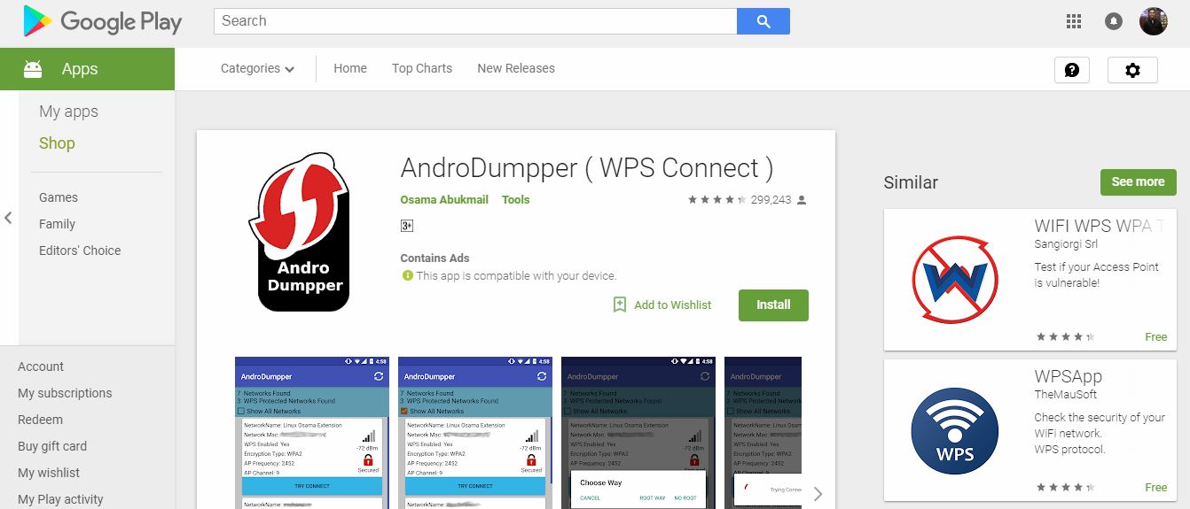 AndroDumpper APK ( Download AndroDumpper WiFi Premium APK )