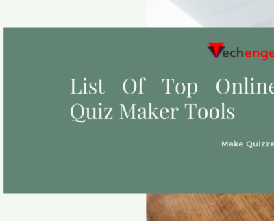 Online Quiz Maker Tools